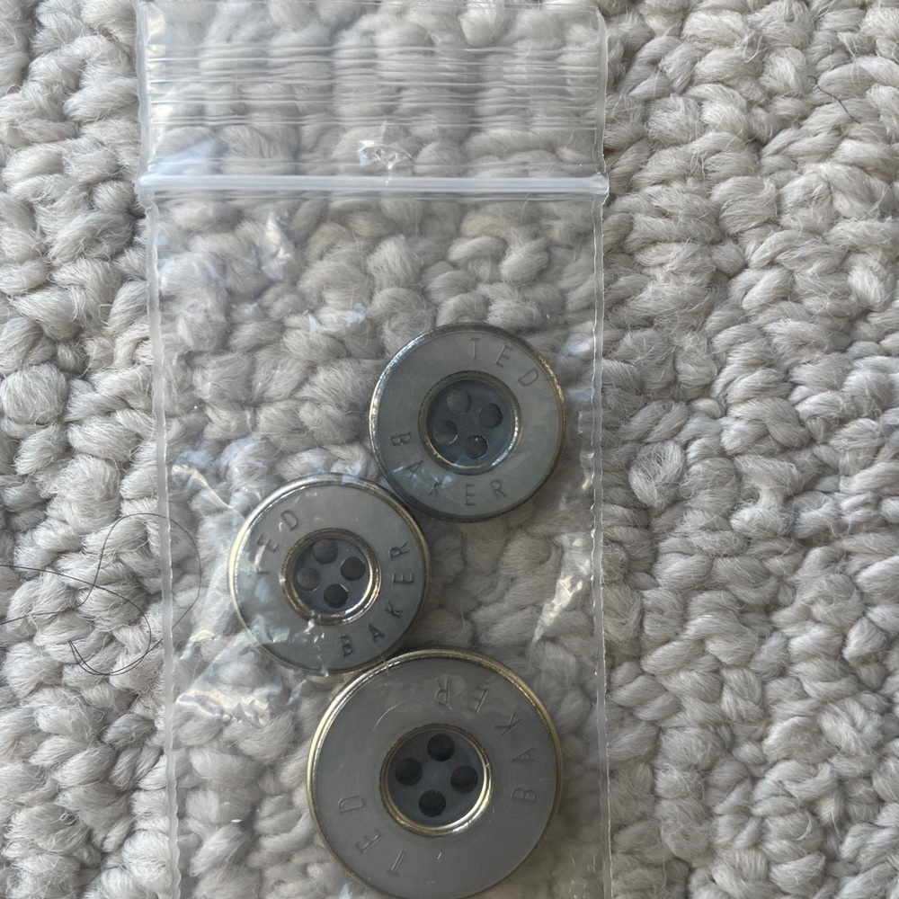 Ted Baker Metallic Button Trio